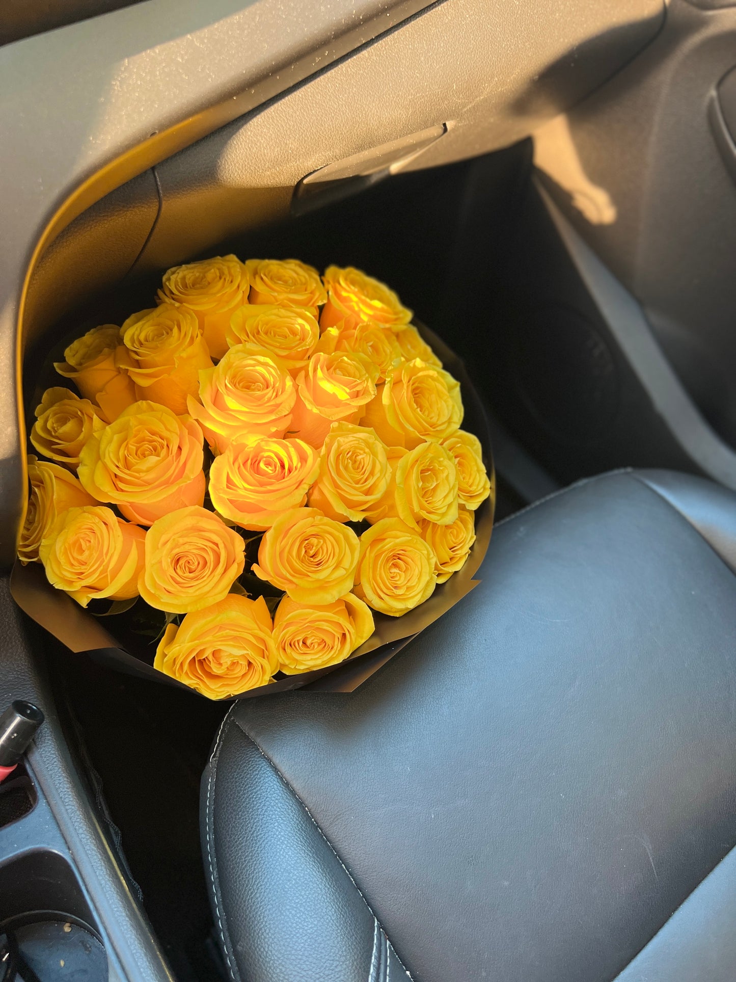 Sunshine Serenade Rose Bouquet